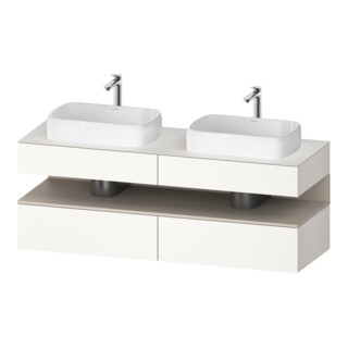 Duravit Waschtischunterschrank Qatego 160x55x60cm, T m/we m, Pl, B bs, B