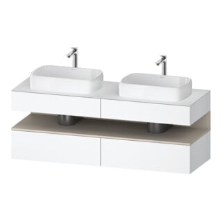Duravit Waschtischunterschrank Qatego 160x55x60cm, T m/we m, Pl, B bs, B