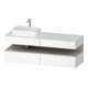 Duravit Waschtischunterschrank Qatego 160x55x60cm, T m/we m, Pl, B l, Nischenb-1