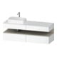 Duravit Waschtischunterschrank Qatego 160x55x60cm, T m/we m, Pl, B l, Nischenb-1