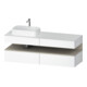 Duravit Waschtischunterschrank Qatego 160x55x60cm, T m/we m, Pl, Beck. li-1