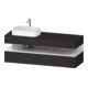 Duravit Waschtischunterschrank Qatego 160x55x60cm, w g/Gra m, Pl, B l, B