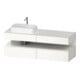 Duravit Waschtischunterschrank Qatego 160x55x60cm, w hgl/we m, Pl, Beck. li-1