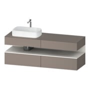 Duravit Waschtischunterschrank Qatego 160x55x60cm, w m/ba m, Pl, B l, Nischenb