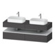 Duravit Waschtischunterschrank Qatego 160x55x60cm, w m/Gr m, Pl, B bs, B-1