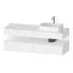 Duravit Waschtischunterschrank Qatego 160x55x60cm, w m, Pl, Beck. re, Nischenb-1