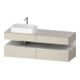 Duravit Waschtischunterschrank Qatego 160x55x60cm, w m/ta m, Pl, B l, Nischenb-1