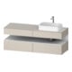 Duravit Waschtischunterschrank Qatego 160x55x60cm, w m/ta m, Pl, B r, Nischenb-1
