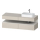 Duravit Waschtischunterschrank Qatego 160x55x60cm, w m/ta m, Pl, B r, Nischenb-1