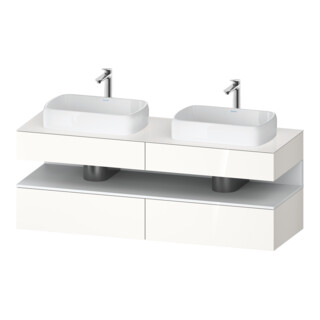 Duravit Waschtischunterschrank Qatego 160x55x60cm, w m/we g, Pl, B bs, B