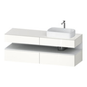 Duravit Waschtischunterschrank Qatego 160x55x60cm, w m/we g, Pl, B r, Nischenb
