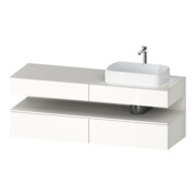 Duravit Waschtischunterschrank Qatego 160x55x60cm, w m/we g, Pl, B r, Nischenb