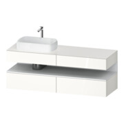 Duravit Waschtischunterschrank Qatego 160x55x60cm, w m/we g, Pl, Beck. li