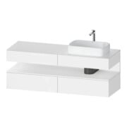 Duravit Waschtischunterschrank Qatego 160x55x60cm, w ma, Konsolenpl., Beck. re