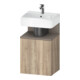 Duravit Waschtischunterschrank Qatego 44x35x64,5cm, 1 T, T l, ba m/Eich marm.-1