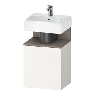 Duravit Waschtischunterschrank Qatego 44x35x64,5cm, 1 T, T l, ba matt/we matt