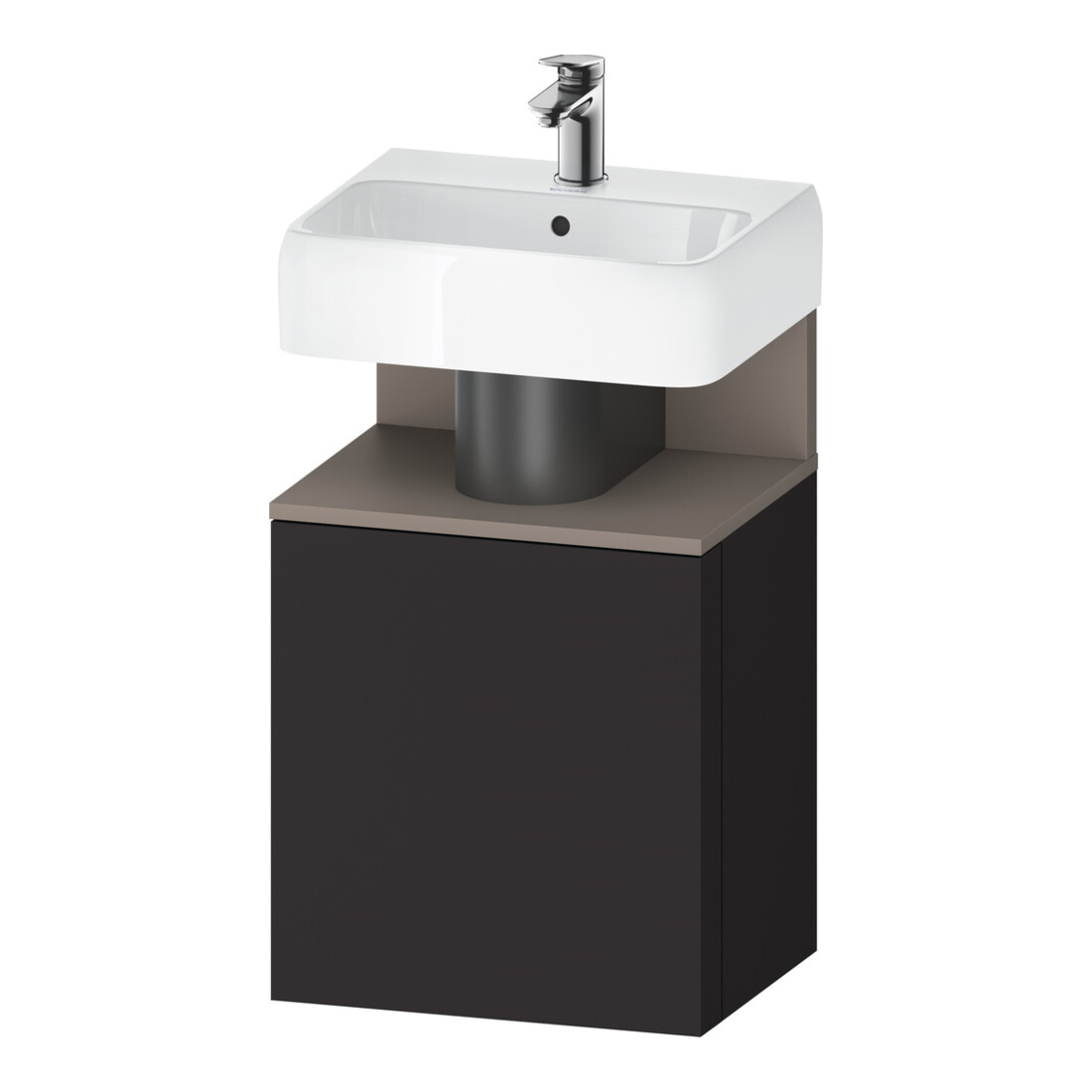 Duravit Waschtischunterschrank Qatego 44x35x64,5cm, 1 T, T l, bas. m/Grap matt