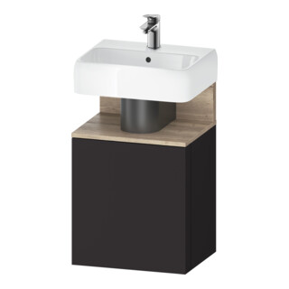 Duravit Waschtischunterschrank Qatego 44x35x64,5cm, 1 T, T l, E Marmo/Gra matt