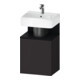 Duravit Waschtischunterschrank Qatego 44x35x64,5cm, 1 T, T l, E schw/grap matt-1