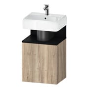 Duravit Waschtischunterschrank Qatego 44x35x64,5cm, 1 T, T l, E sw/E Mamor-1