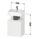 Duravit Waschtischunterschrank Qatego 44x35x64,5cm, 1 T, T l, E sw/E Mamor