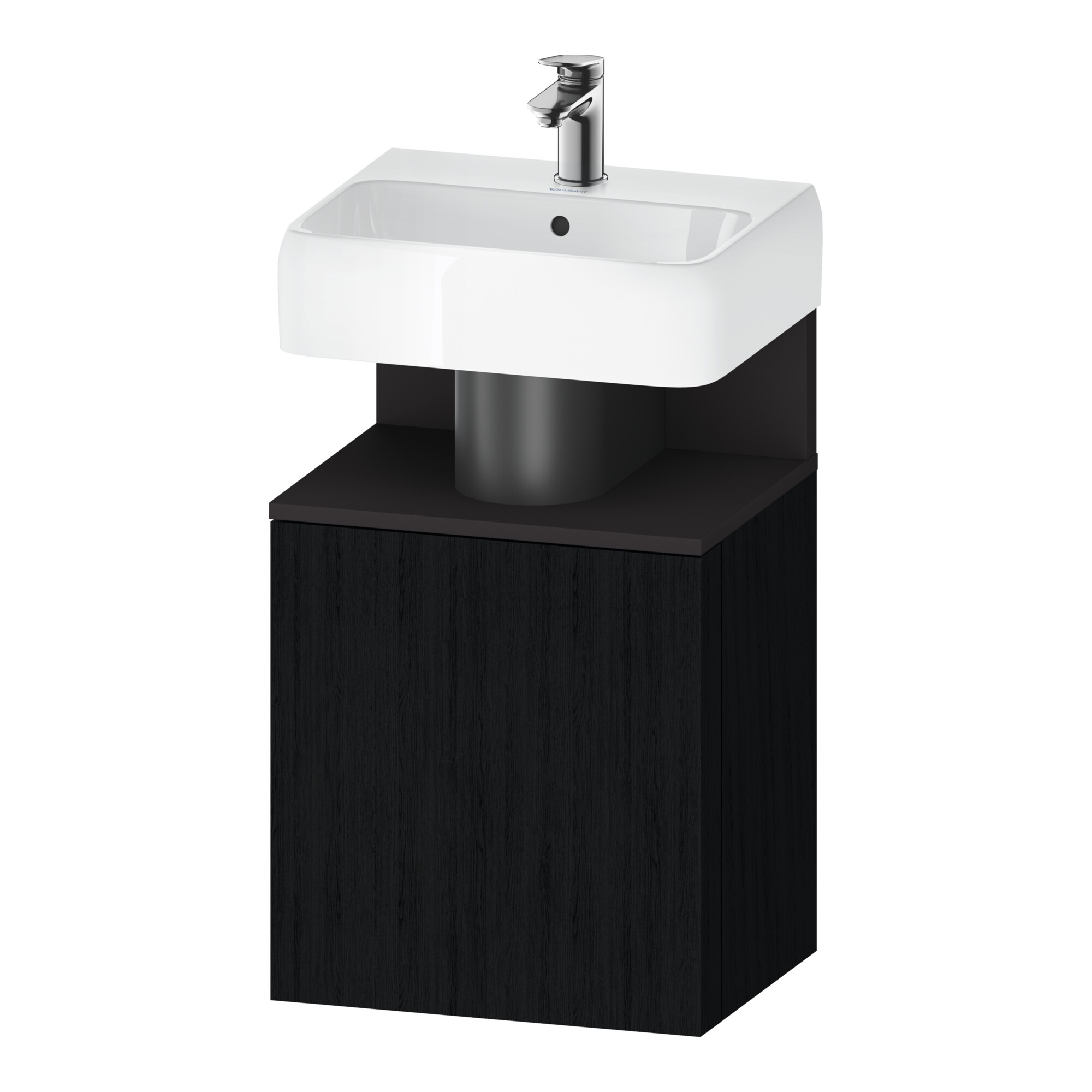 Duravit Waschtischunterschrank Qatego 44x35x64,5cm, 1 T, T l, gra m/E sw