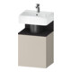 Duravit Waschtischunterschrank Qatego 44x35x64,5cm, 1 T, T l, gra m/ta ma-1