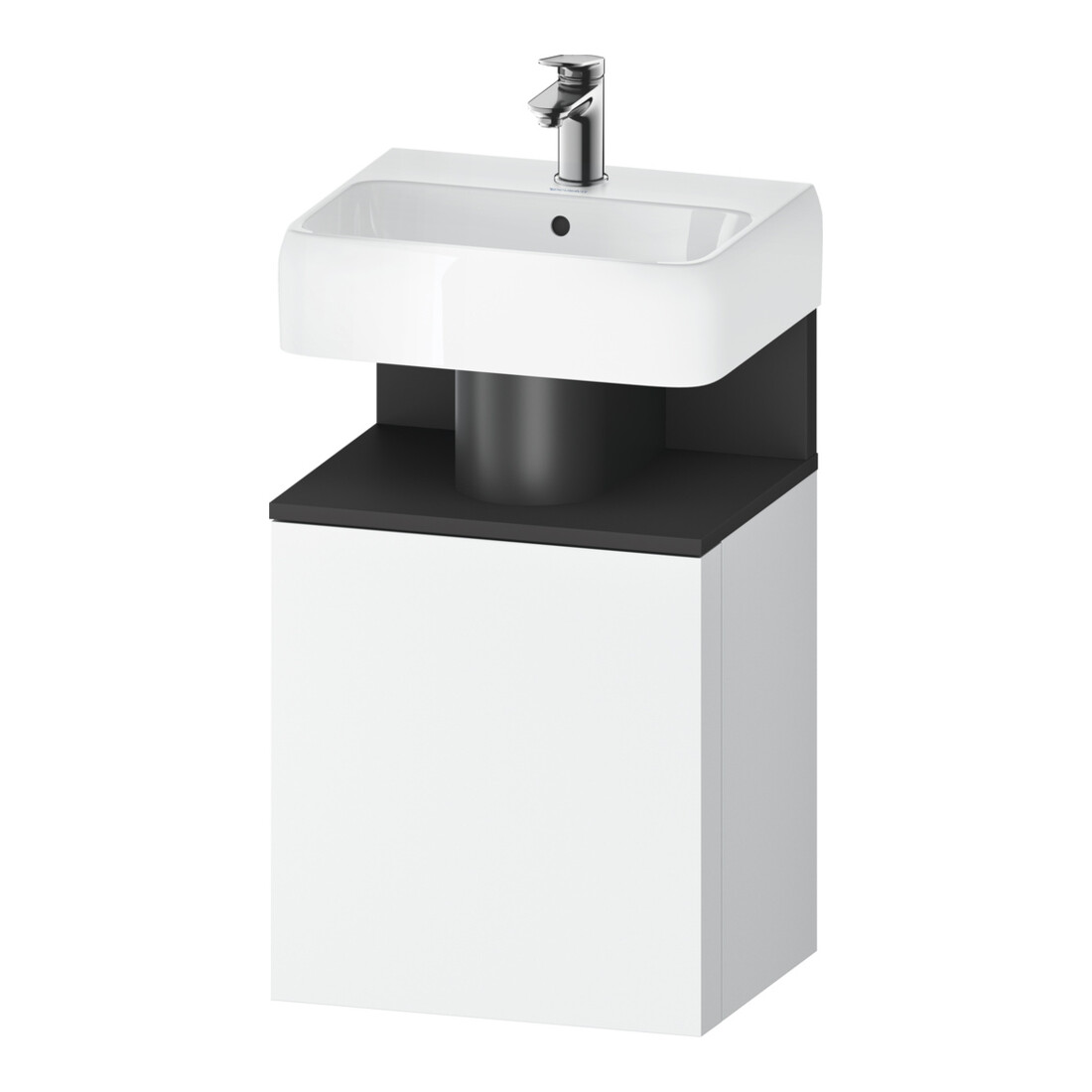 Duravit Waschtischunterschrank Qatego 44x35x64,5cm, 1 T, T l, graph matt/we ma