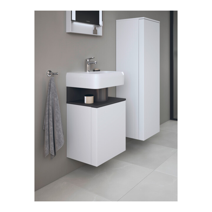 Duravit Waschtischunterschrank Qatego 44x35x64,5cm, 1 T, T l, graph matt/we ma