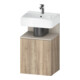 Duravit Waschtischunterschrank Qatego 44x35x64,5cm, 1 T, T l, Tau m/Eich marm.-1