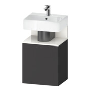 Duravit Waschtischunterschrank Qatego 44x35x64,5cm, 1 T, T l, w Hgl/Graphit ma