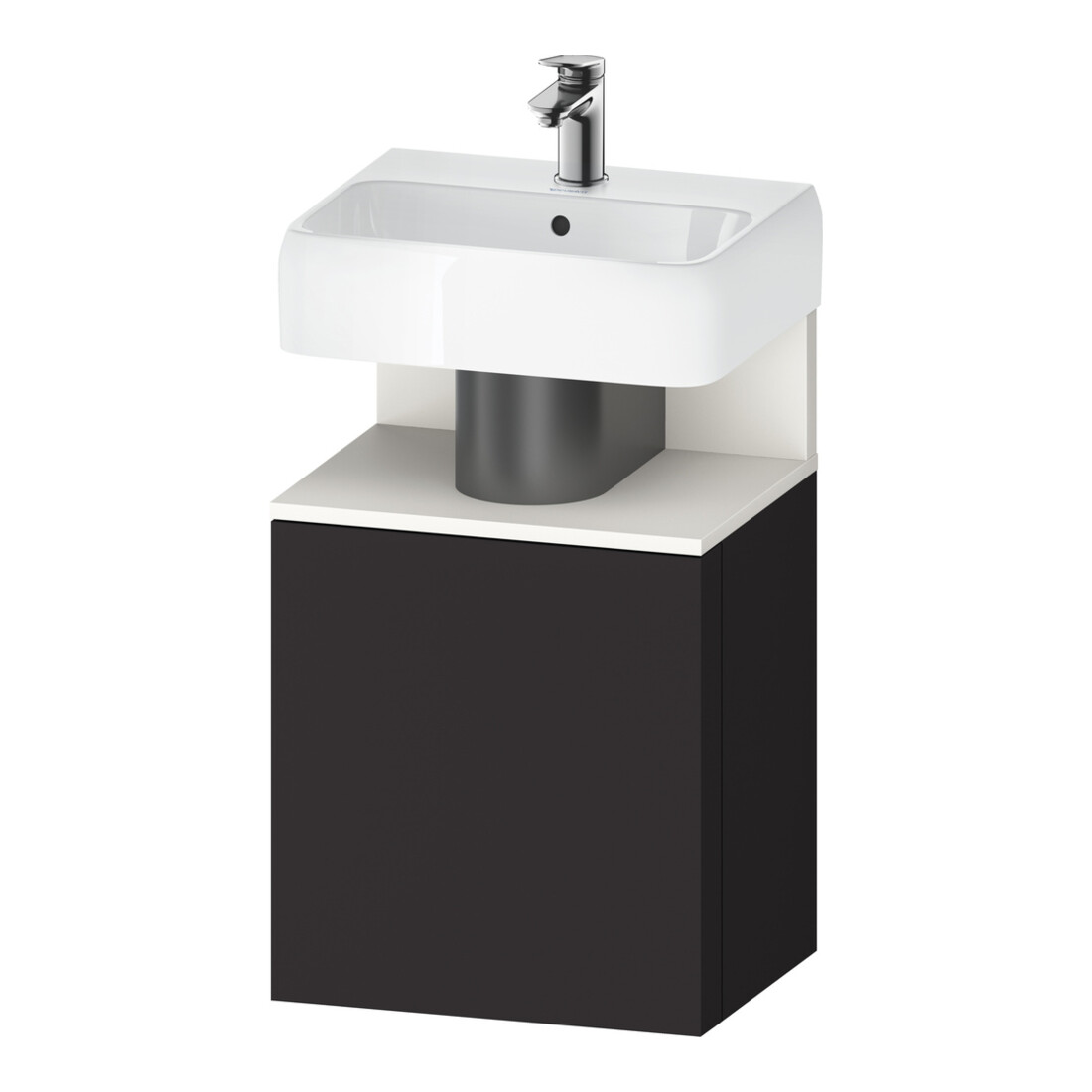 Duravit Waschtischunterschrank Qatego 44x35x64,5cm, 1 T, T l, w m/Gr matt
