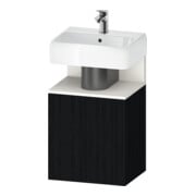 Duravit Waschtischunterschrank Qatego 44x35x64,5cm, 1 T, T l, we matt/Eiche sw-1