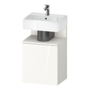 Duravit Waschtischunterschrank Qatego 44x35x64,5cm, 1 T, T l, we matt/weiß hgl-1