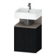 Duravit Waschtischunterschrank Qatego 44x35x64,5cm, 1 T, T. li, bas. m/Eich sw