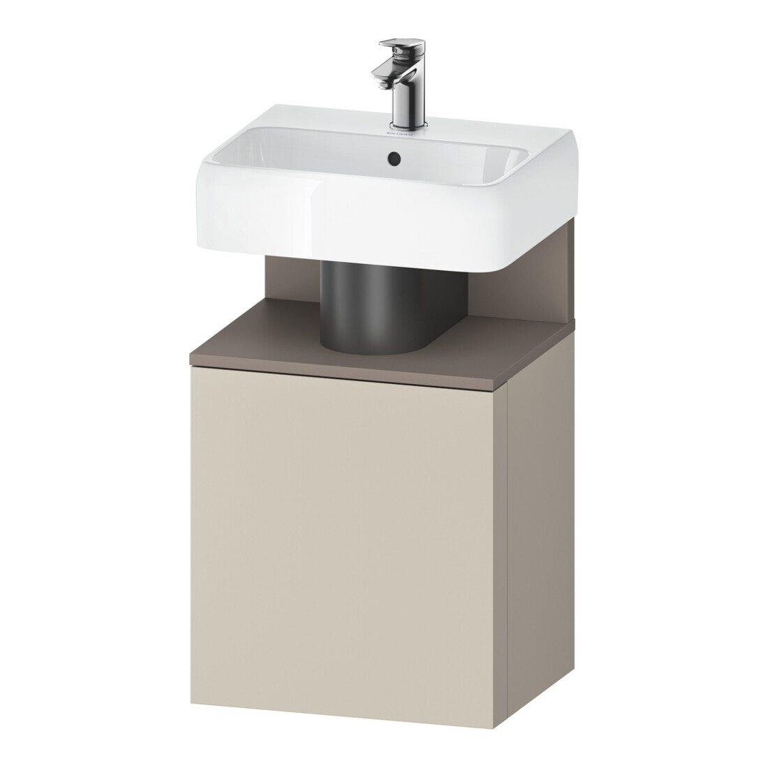 Duravit Waschtischunterschrank Qatego 44x35x64,5cm, 1 T, T li, bas. m/tau matt