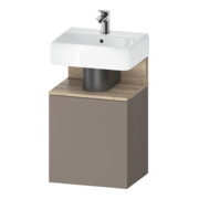 Duravit Waschtischunterschrank Qatego 44x35x64,5cm, 1 T, T li, Ei Marmo/Bas ma