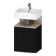 Duravit Waschtischunterschrank Qatego 44x35x64,5cm, 1 T, T. li, Ei Marmo/Ei sw-1