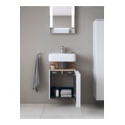 Duravit Waschtischunterschrank Qatego 44x35x64,5cm, 1 T, T. li, Ei Marmor/w ma-5