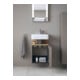 Duravit Waschtischunterschrank Qatego 44x35x64,5cm, 1 T., T. li, Ei nat/b matt