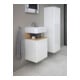 Duravit Waschtischunterschrank Qatego 44x35x64,5cm, 1 T, T li, Ei nat/weiß hgl-5