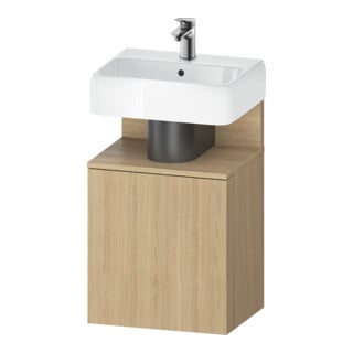 Duravit Waschtischunterschrank Qatego 44x35x64,5cm, 1 T., T. li, Eiche Natur