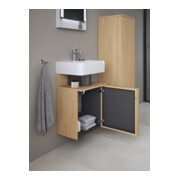 Duravit Waschtischunterschrank Qatego 44x35x64,5cm, 1 T., T. li, Eiche Natur-2