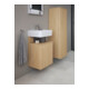 Duravit Waschtischunterschrank Qatego 44x35x64,5cm, 1 T., T. li, Eiche Natur