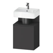 Duravit Waschtischunterschrank Qatego 44x35x64,5cm, 1 T., T. li, Graphit matt