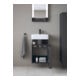 Duravit Waschtischunterschrank Qatego 44x35x64,5cm, 1 T., T. li, Graphit matt-2