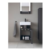 Duravit Waschtischunterschrank Qatego 44x35x64,5cm, 1 T., T. li, Graphit matt-2
