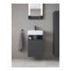 Duravit Waschtischunterschrank Qatego 44x35x64,5cm, 1 T., T. li, Graphit matt