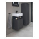Duravit Waschtischunterschrank Qatego 44x35x64,5cm, 1 T., T. li, Graphit matt