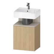 Duravit Waschtischunterschrank Qatego 44x35x64,5cm, 1 T, T. li, Tau m/Eich Nat-1